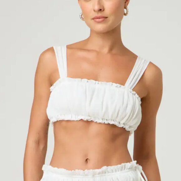 Glassons PLISSE CROPPED TOP - Picture 7 of 7